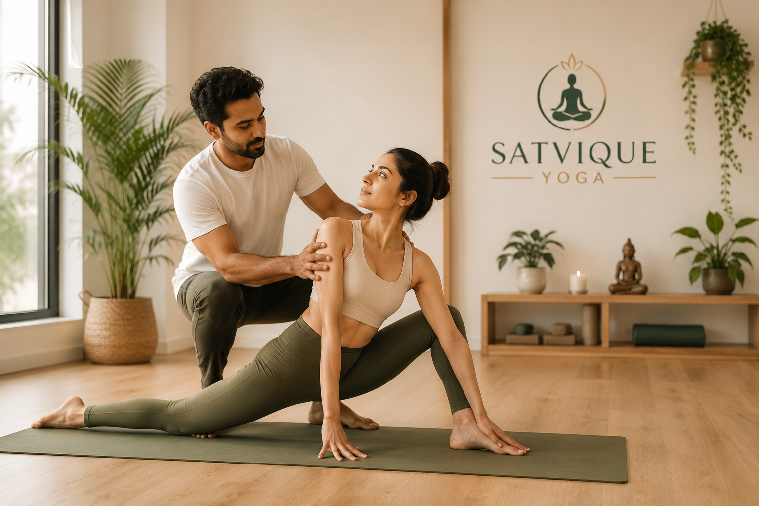 WELCOME TO SATVIQUE YOGA
